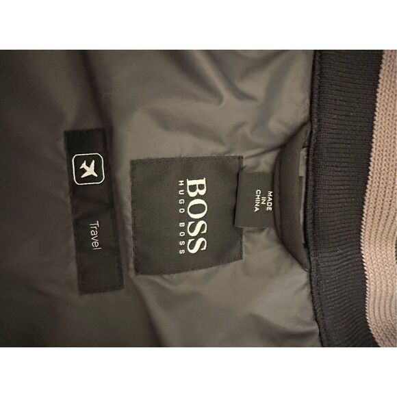 Hugo Boss Camur zip front water repellent wind resistant jacket in black Sz L - Picture 10 of 16